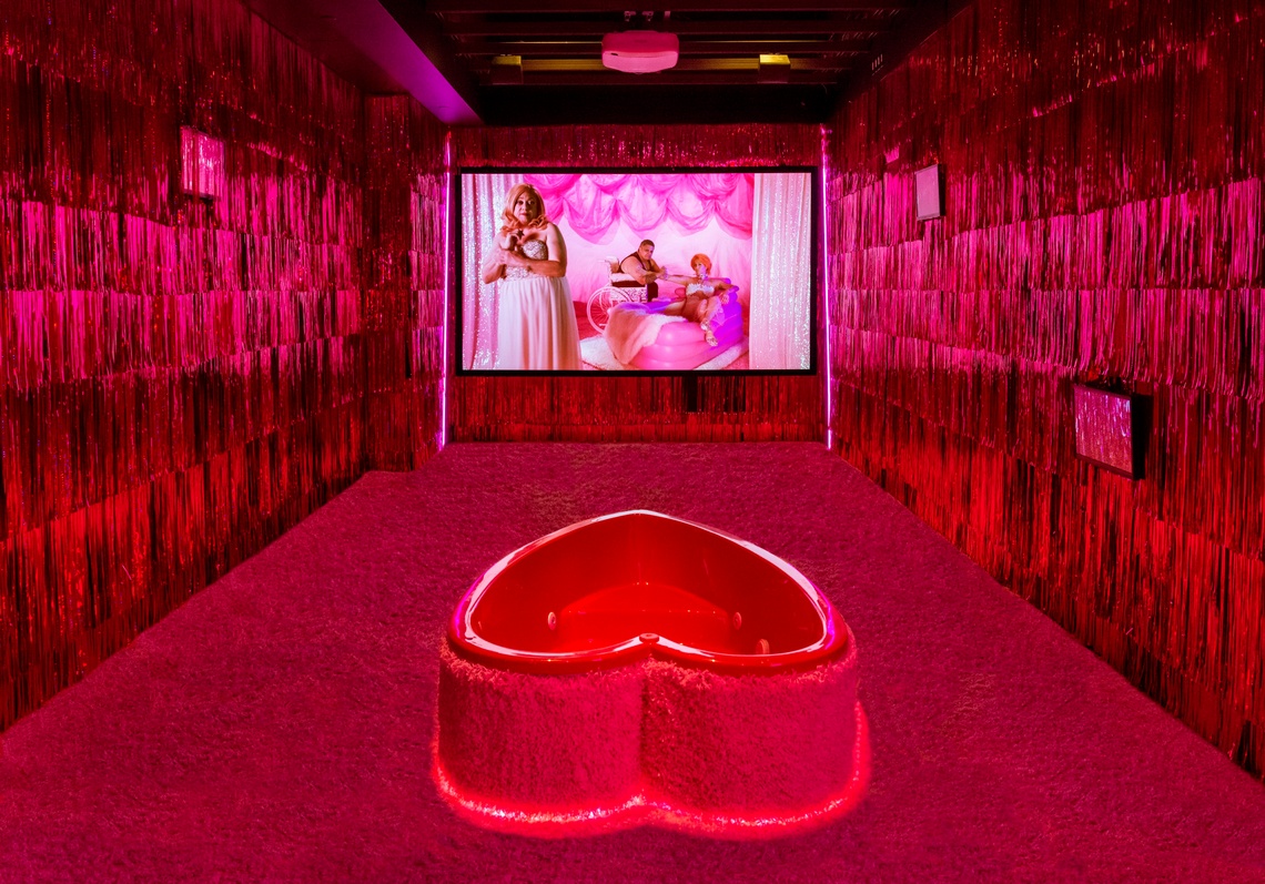 Samantha Nye: My Heart's in a Whirl exhibition at the Museum of Fine Arts, Boston.